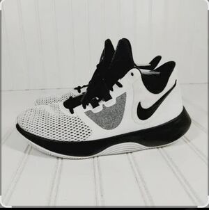 Nike White and Black Athletic Sneakers